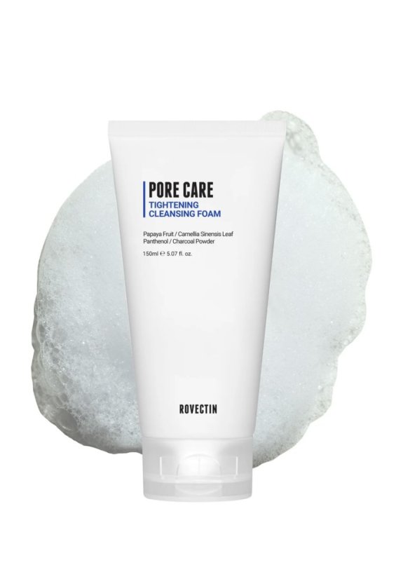 Rovectin Pore Care Tightening Cleansing Foam