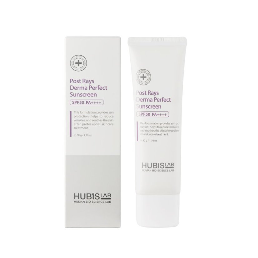 HubisLab Post Rays Derma Perfect sunscreen SPF50 PA++++ 50 g