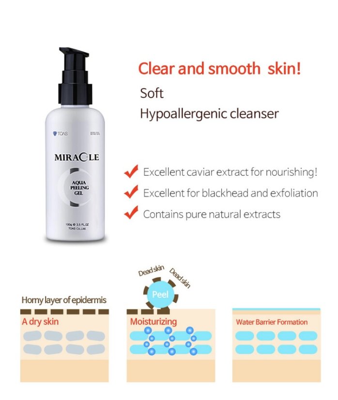 TOAS aqua peeling gel